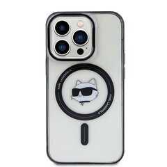 Karl Lagerfeld KLHMP15LHCHNOTK iPhone 15 Pro 6.1" transparent hardcase IML Choupette`s Head MagSafe цена и информация | Чехлы для телефонов | kaup24.ee