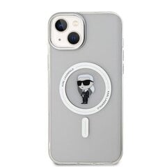 Karl Lagerfeld KLHMP15MHFCKNOT iPhone 15 Plus 6.7" transparent hardcase IML Ikonik MagSafe цена и информация | Чехлы для телефонов | kaup24.ee