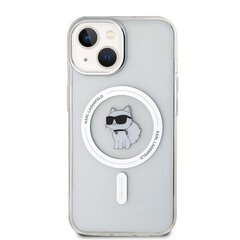 Karl Lagerfeld KLHMP15SHFCCNOT iPhone 15 6.1" transparent hardcase IML Choupette MagSafe цена и информация | Чехлы для телефонов | kaup24.ee