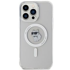 Karl Lagerfeld KLHMP15XHFCCNOT iPhone 15 Pro Max 6.7" transparent hardcase IML Choupette MagSafe цена и информация | Чехлы для телефонов | kaup24.ee