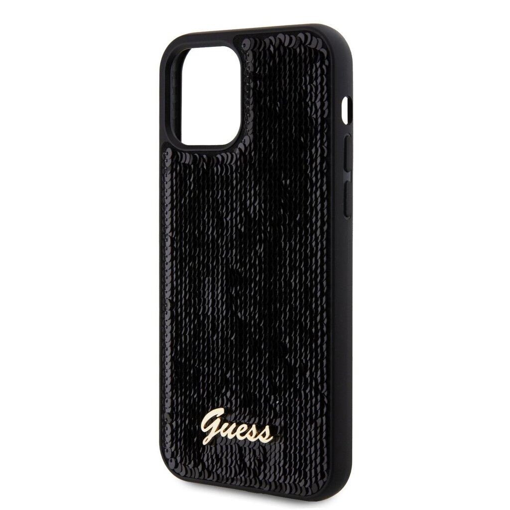 CG Mobile Guess Sequin Script Logo Case GUHCP12MPSFDGSK hind ja info | Telefoni kaaned, ümbrised | kaup24.ee