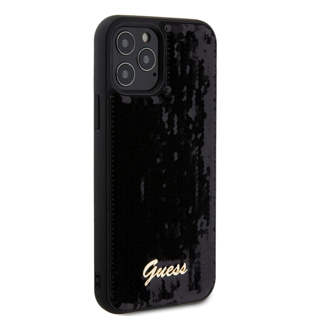 CG Mobile Guess Sequin Script Logo Case GUHCP12MPSFDGSK hind ja info | Telefoni kaaned, ümbrised | kaup24.ee