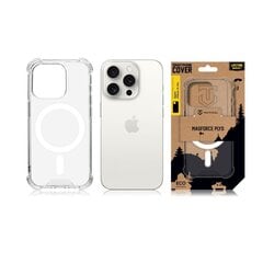 Tactical MagForce Plyo Cover for Apple iPhone 15 Pro Transparent цена и информация | Чехлы для телефонов | kaup24.ee