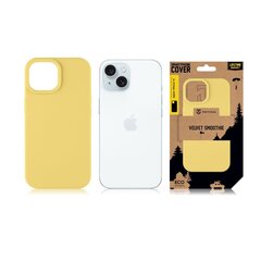 Tactical Velvet Smoothie Cover for Apple iPhone 15 Banana цена и информация | Чехлы для телефонов | kaup24.ee