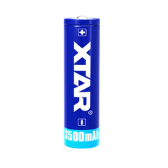 Xtar 3500mAh 3,6V 18650 aku koos PCB hind ja info | Patareid | kaup24.ee