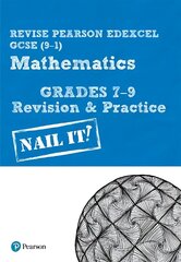 Pearson REVISE Edexcel GCSE Maths Grades 7-9 Revision & Practice - 2023 and 2024 exams: for home learning, 2022 and 2023 assessments and exams Student edition hind ja info | Noortekirjandus | kaup24.ee