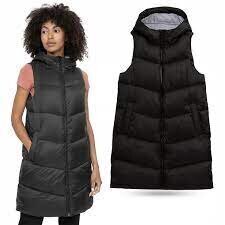 4ф жилет женский Deep TDJAF093, черный цвет цена и информация | Спортивная одежда для женщин | kaup24.ee
