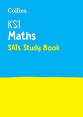 KS1 Maths SATs Study Book: For the 2023 Tests edition, KS1 Maths SATs Revision Guide hind ja info | Noortekirjandus | kaup24.ee