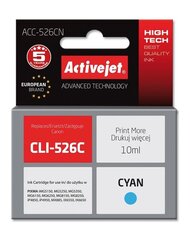 Activejet ACC-526CN (Canon CLI-526C), синий цена и информация | Картриджи для струйных принтеров | kaup24.ee