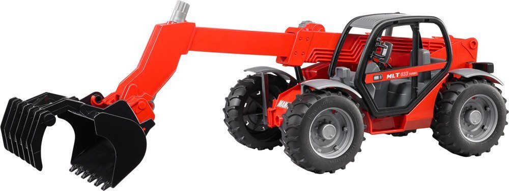 Traktor teleskooplaaduriga Bruder 02125 цена и информация | Poiste mänguasjad | kaup24.ee