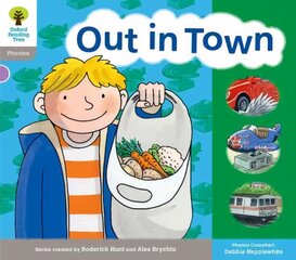 Oxford Reading Tree: Level 1: Floppy's Phonics: Sounds and Letters: Out in Town: Out in Town, Level 1 hind ja info | Noortekirjandus | kaup24.ee