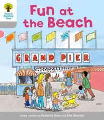 Oxford Reading Tree: Level 1: First Words: Fun at the Beach: Fun at the Beach, Level 1 hind ja info | Noortekirjandus | kaup24.ee