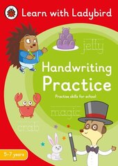 Handwriting Practice: A Learn with Ladybird Activity Book 5-7 years: Ideal for home learning (KS1) цена и информация | Книги для подростков и молодежи | kaup24.ee