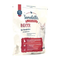 Kuivtoit Sanabelle tubastele kassidele Indoor, 400 g цена и информация | Сухой корм для кошек | kaup24.ee