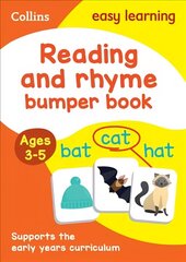 Reading and Rhyme Bumper Book Ages 3-5: Ideal for Home Learning hind ja info | Noortekirjandus | kaup24.ee