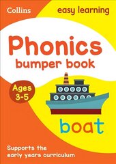 Phonics Bumper Book Ages 3-5: Ideal for Home Learning hind ja info | Noortekirjandus | kaup24.ee