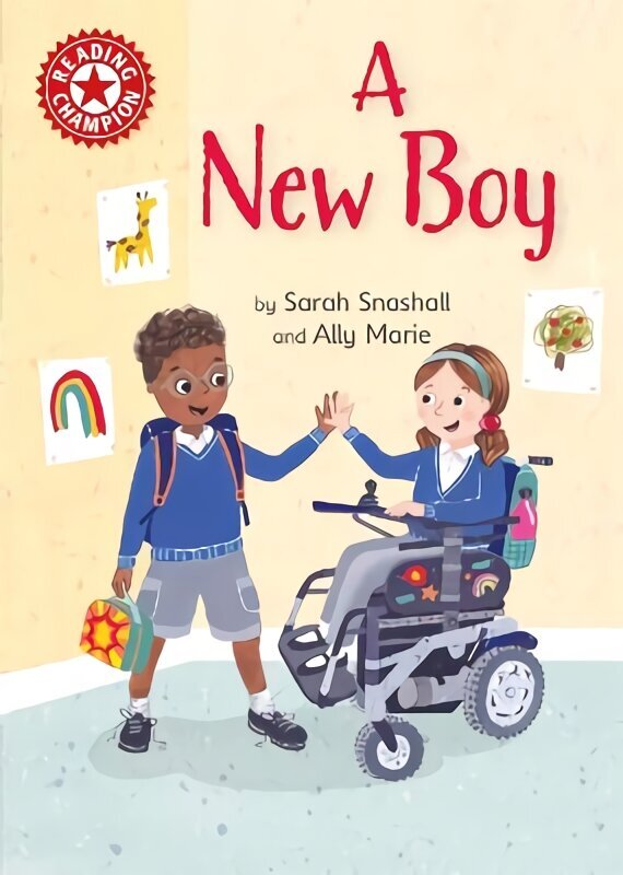 Reading Champion: A New Boy: Independent Reading Non-fiction Red 2 цена и информация | Noortekirjandus | kaup24.ee