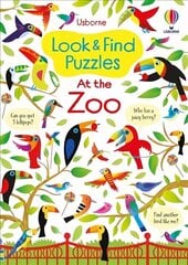 Look and Find Puzzles At the Zoo hind ja info | Noortekirjandus | kaup24.ee