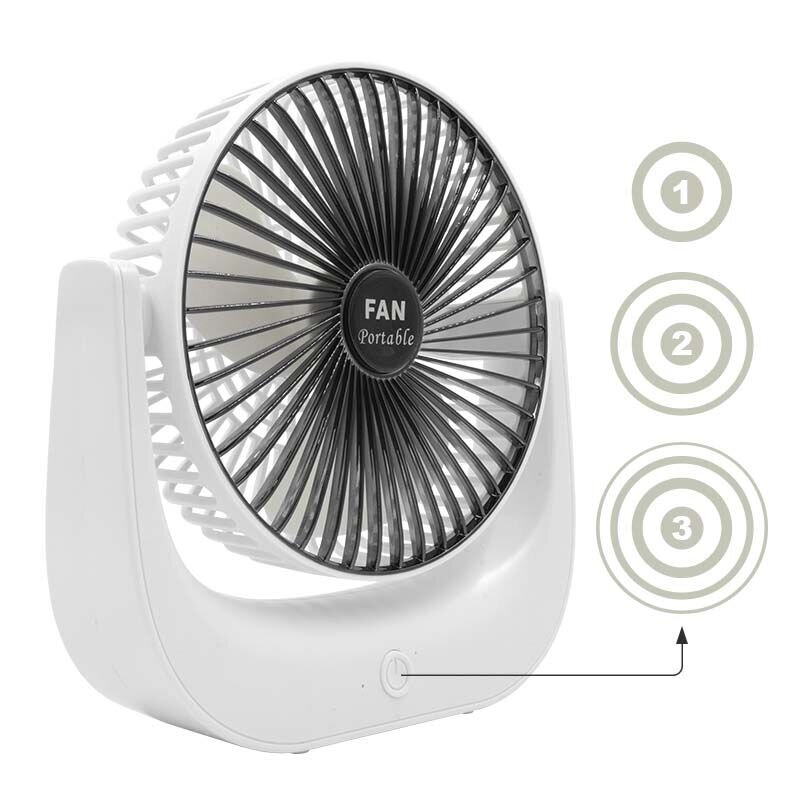 USB juhtmevaba ventilaator NN WP2 BK hind ja info | Ventilaatorid | kaup24.ee