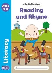 Get Set Literacy: Reading and Rhyme, Early Years Foundation Stage, Ages 4-5 цена и информация | Книги для подростков и молодежи | kaup24.ee
