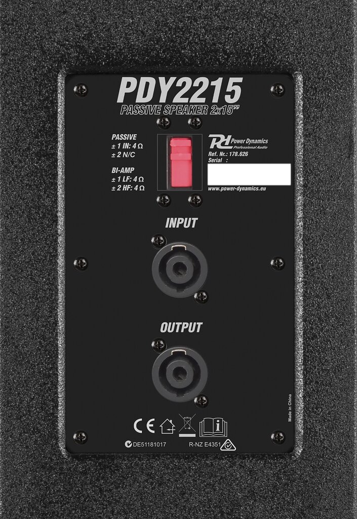 Power Dynamics PDY2215 цена и информация | Kõlarid | kaup24.ee