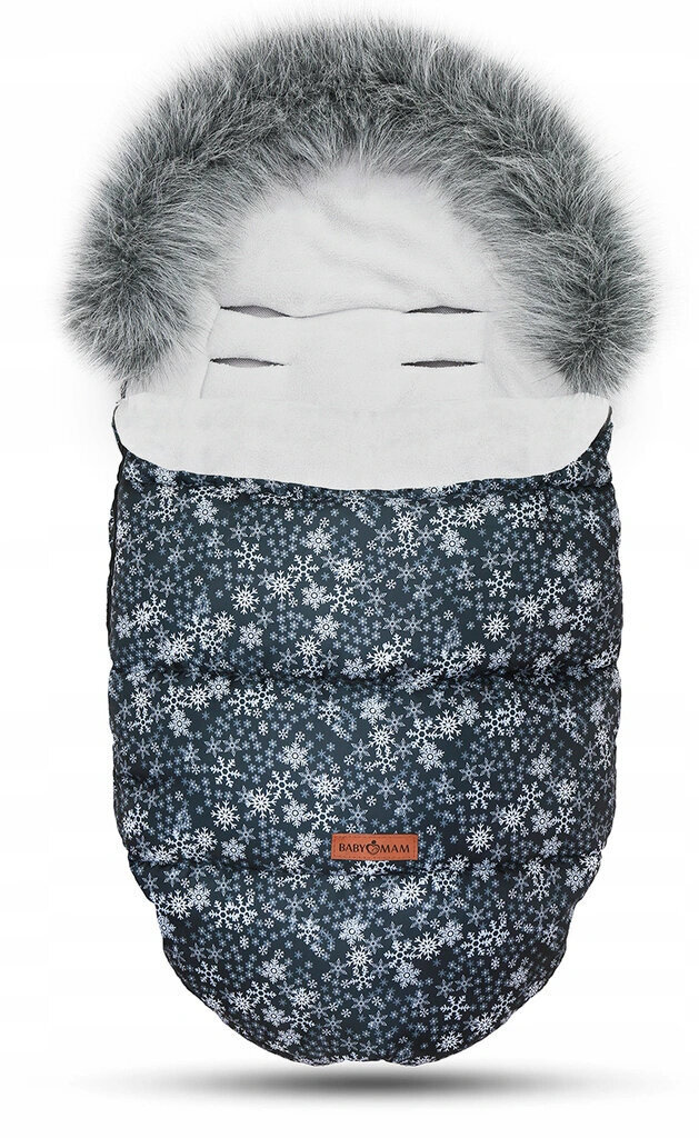 Talvine soojakott BabyMam, 90x45 cm, sinine hind ja info | Beebipadjad ja -tekid | kaup24.ee