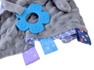 Плюшевая игрушка с прорезывателем и брелоком, слон цена и информация | Мягкие игрушки | kaup24.ee