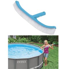 Щетка для очистки бассейна Intex, изогнутая, 40 см цена и информация | Аксессуары для бассейнов | kaup24.ee