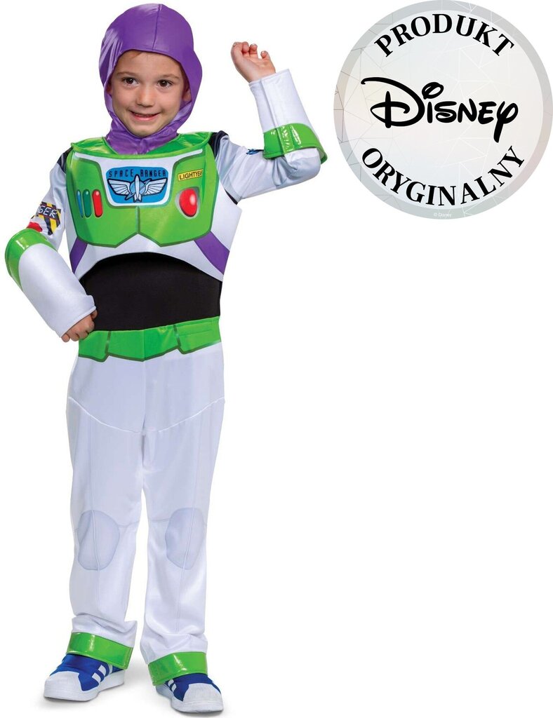 Kostüüm Toy Story Buzz Lightyear 109-126 cm hind ja info | Karnevali kostüümid | kaup24.ee