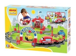 Железная дорога из 88 элементов Ecoiffier Abrick цена и информация | Игрушки для малышей | kaup24.ee