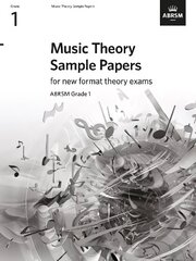 Music Theory Sample Papers, ABRSM Grade 1 цена и информация | Книги об искусстве | kaup24.ee