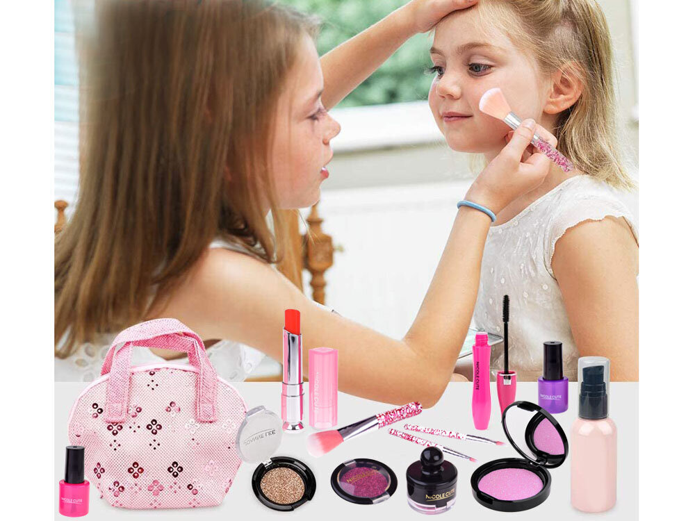 Laste meigikomplekt, roosa hind ja info | Laste ja ema kosmeetika | kaup24.ee