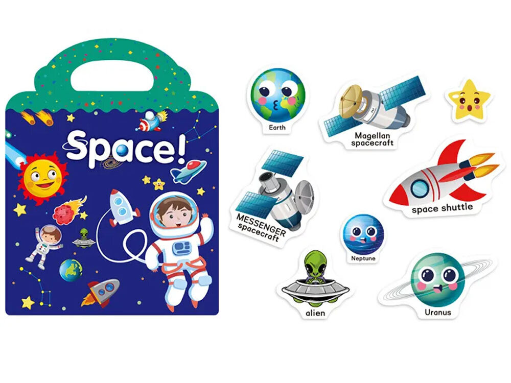 Kleepsualbum, kosmos hind ja info | Arendavad mänguasjad | kaup24.ee
