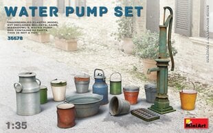 Miniart - Water Pump Set, 1/35, 35578 цена и информация | Склеиваемые модели | kaup24.ee