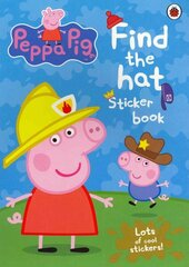 Peppa Pig: Find the Hat Sticker Book hind ja info | Väikelaste raamatud | kaup24.ee