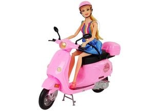 Nukk koos roosa rolleriga ja tarvikutega hind ja info | Tüdrukute mänguasjad | kaup24.ee