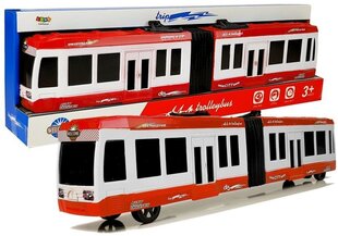 Двухместный автобус с фрикционным приводом, красный цена и информация | Игрушки для мальчиков | kaup24.ee