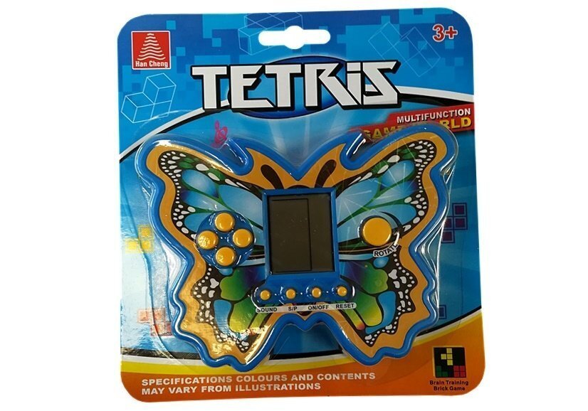 Interaktiivne mäng Tetris, sinine liblikas hind ja info | Arendavad mänguasjad | kaup24.ee