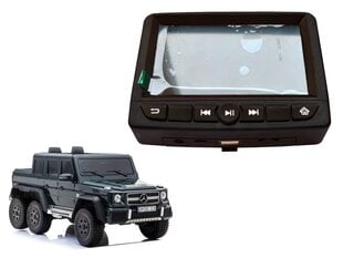 MP4 LCD-paneel elektriautole Mercedes G63 SX1888 цена и информация | Электромобили для детей | kaup24.ee