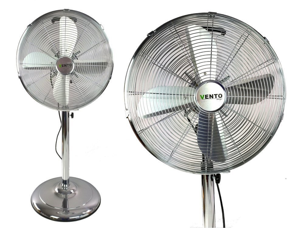 Kroomitud seisev ventilaator Vento 50W hind ja info | Ventilaatorid | kaup24.ee