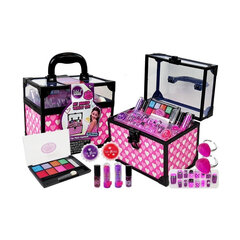 Набор для макияжа и маникюра в розовом чемоданчике цена и информация | Косметика для мам и детей | kaup24.ee