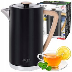 Электрический чайник Adler AD 1347b 2200 Вт черный цена и информация | Чайники, термопоты | kaup24.ee