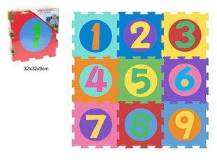 Детский коврик-пазл Smily Play 5025 цена и информация | Коврики для младенцев | kaup24.ee