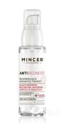 Taastav näoseerum Mincer Pharma Anti-Redness 1205 30 ml цена и информация | Сыворотки для лица, масла | kaup24.ee