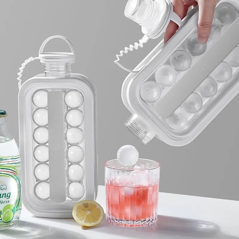 DreamQo silikoonist jäätisevorm - pudel, 17 tk, valge hind ja info | Köögitarbed | kaup24.ee