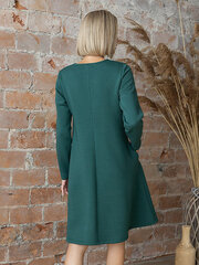 Puuvillane kleit seestpoolt kohevaga Lega SKZ153, roheline hind ja info | Kleidid | kaup24.ee