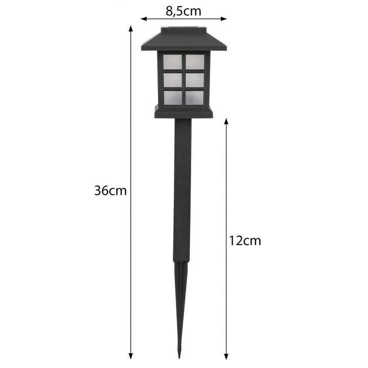 Välislambid 36 cm, 6 tk hind ja info | Aia- ja õuevalgustid | kaup24.ee