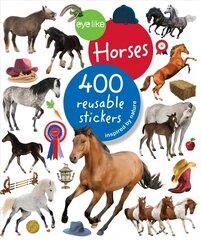 Eyelike Stickers: Horses цена и информация | Книги для малышей | kaup24.ee