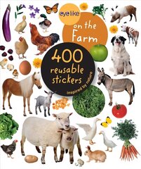 Eyelike Stickers: On the Farm hind ja info | Väikelaste raamatud | kaup24.ee