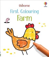 First Colouring Farm hind ja info | Väikelaste raamatud | kaup24.ee